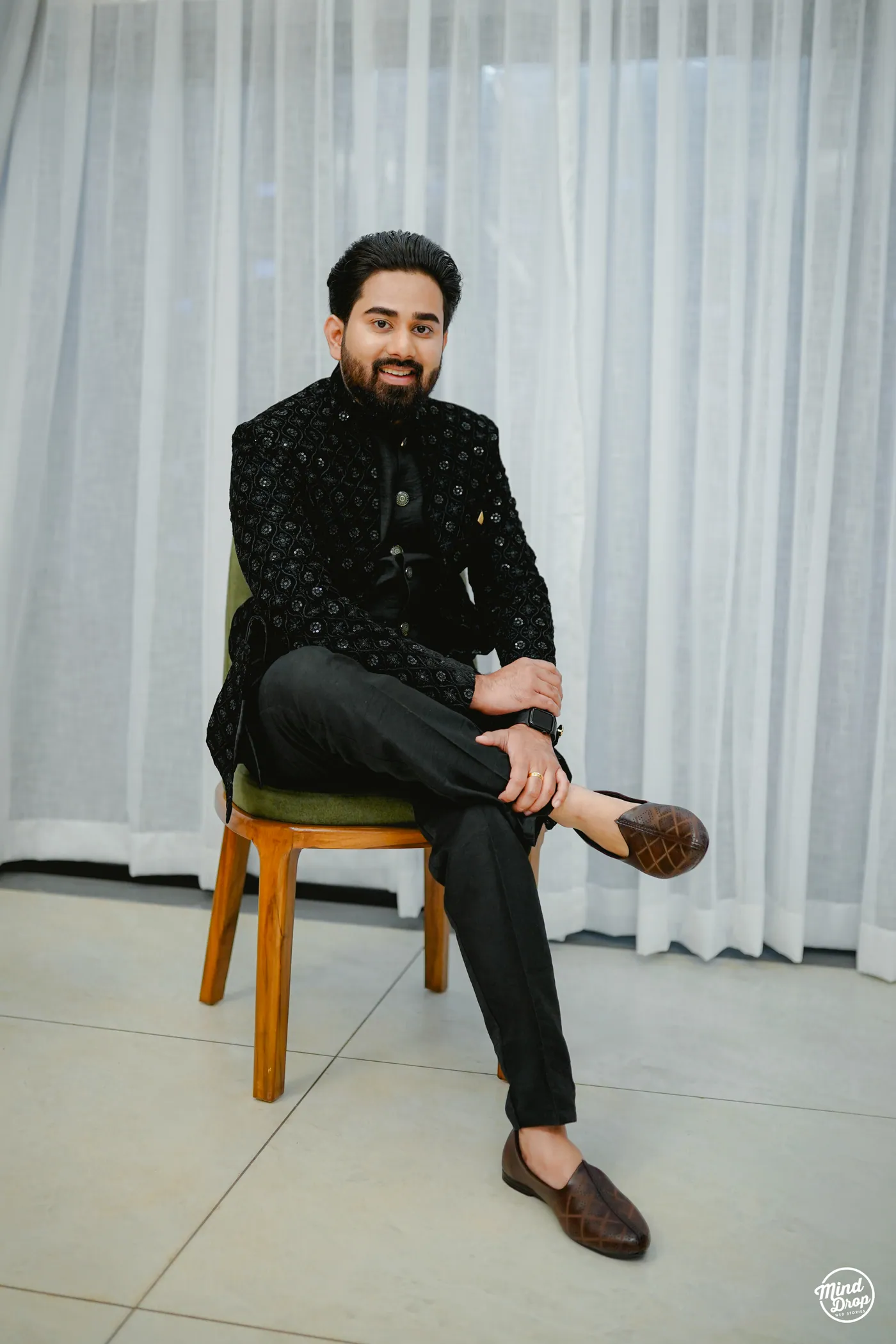 Groom styling and hair makeover at Zelenz Unisex Saloon Pala & Kottayam